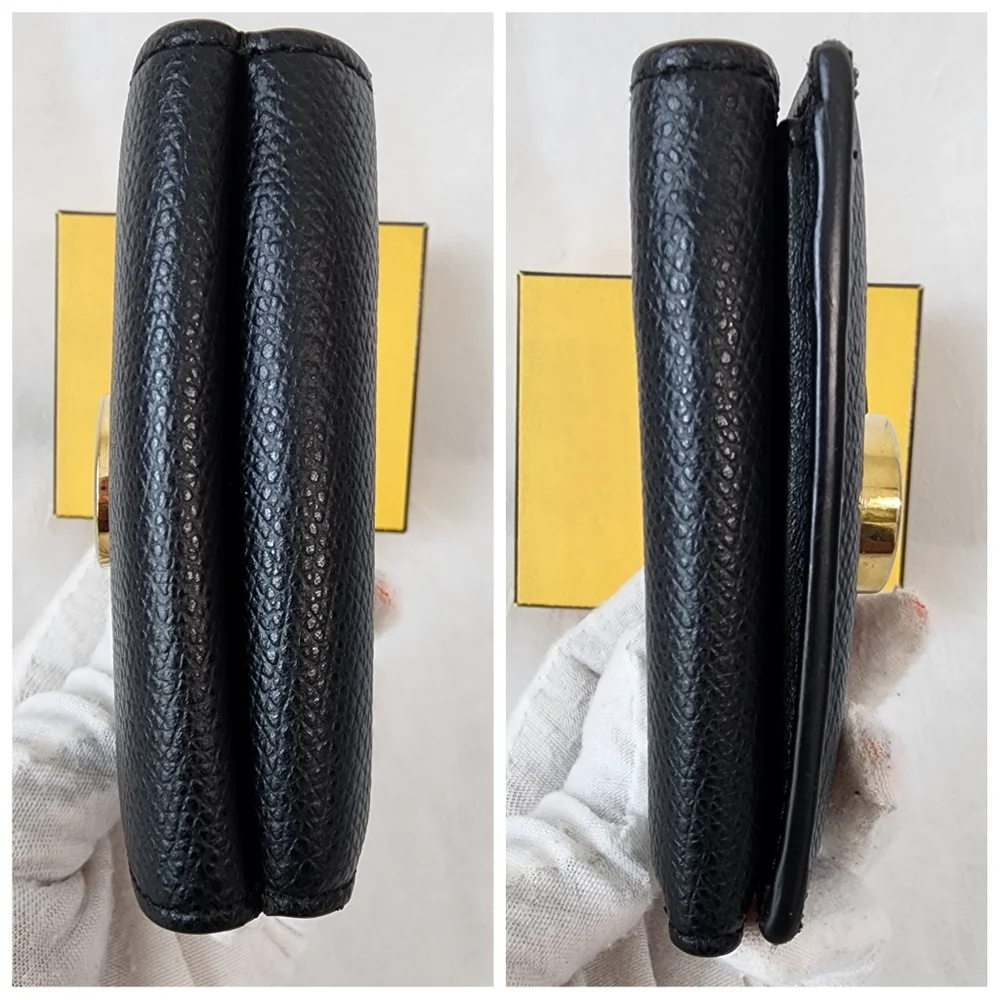 Auth Fendi FF Micro Trifold Wallet - Picture 10 of 12